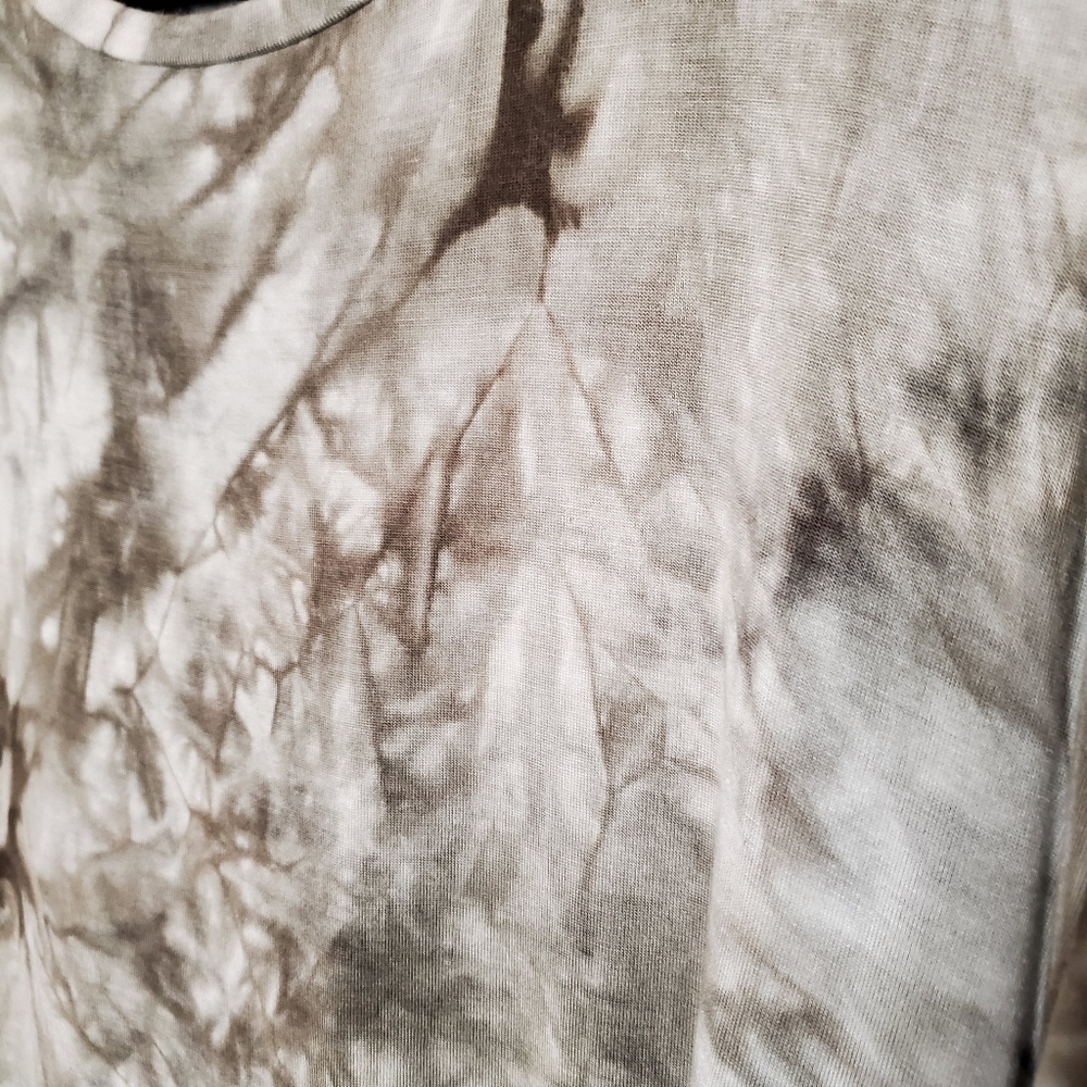 Spade & Heart tie dye cold shoulder dress large - Picture 4 of 14